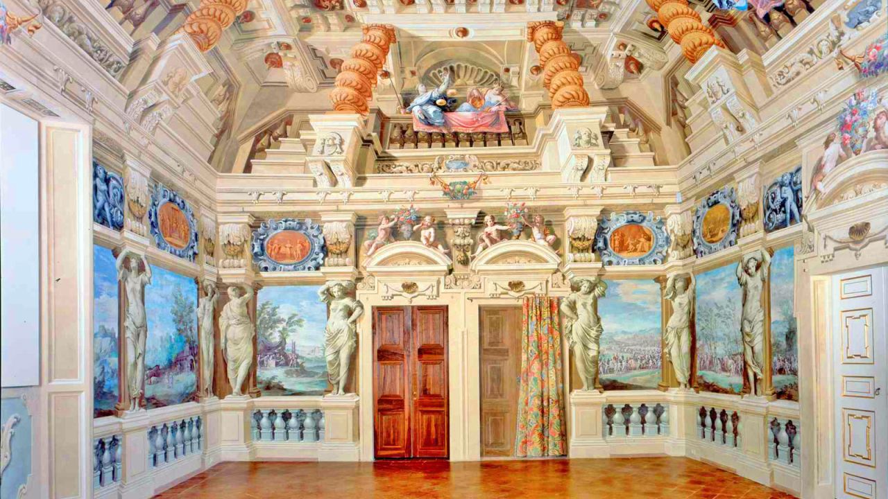 This building once served as a summer residence and banqueting house for the Duke Francesco I of Este, who used it for lavish parties and masquerade balls. <br />Baroque splendors include stylish fountains and frescoed vaults and ceilings. <br />Visitors will be guided inside the famed "Bacchus Gallery" and through secret passageways used by courtesans and schemers.<br /><em>Piazzale della Rosa, Sassuolo, Modena</em><br />