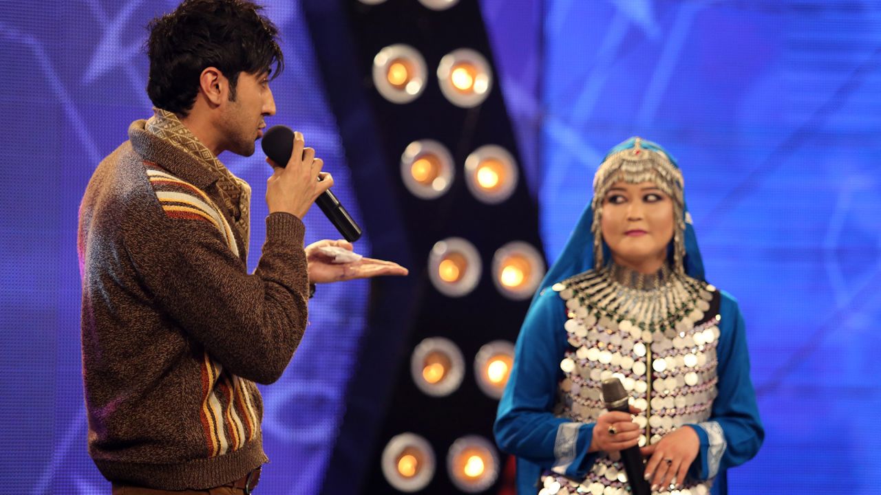 In the popular television show "Afghan Star" -- the Afghanistan version of "American Idol" -- men and women can appear on stage together.
