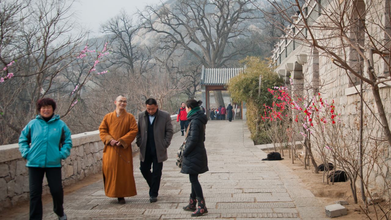 Longquan Monastery on the outskirts of Beijing