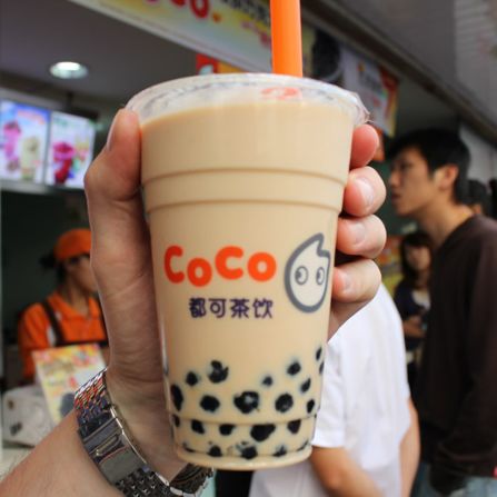 A classic cup of pearl milk tea is made with tapioca balls, black tea and condensed milk. A deluxe cup can include -- but isn't limited to -- egg pudding, coco, sago, red beans and herb jelly.