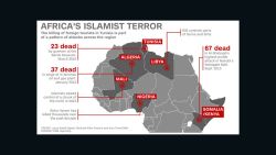 islamist extremism africa map