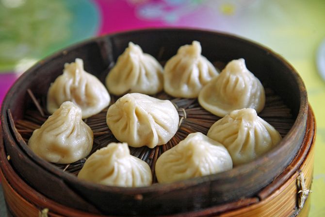 Chefs aim for at least 14 pleats on the dumpling skin. The pork-skin jelly inside melts when steamed, mixing with the meaty filling and creating a delicious broth inside the dumpling.