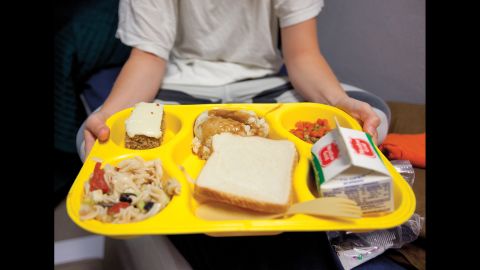 Meals from juvenile facilities around the country. Some facilities spend less than $2 a day per youth, Ross said.