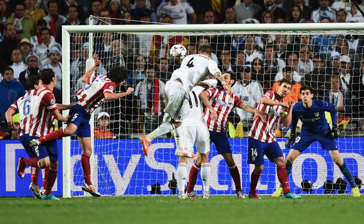 They met in last year's final, Sergio Ramos scoring a dramatic leveler deep in injury time for Real Madrid. 