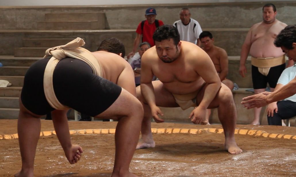 Brothers Willian Takahiro Higuchi and Wagner Yoshihiro Higuchi (who go by Yoshi and Taka) are sumo wrestlers in Sao Paulo, Brazil.