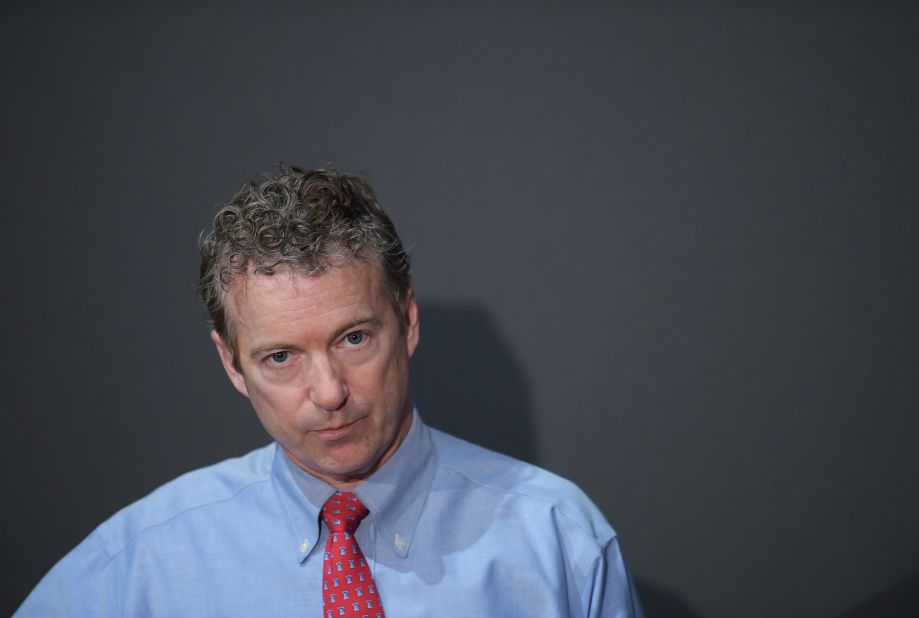 Paul speaks in Bowie, Maryland, in March 2013 during a discussion on reforming the criminal justice system.