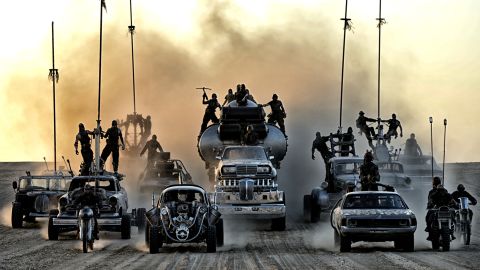 Before there was "The Fast and the Furious," there was "Mad Max," a man racing cars through a post-apocalyptic landscape. (OK, so "Fast's" locales aren't post-apocalyptic ... yet.) The original films, including "The Road Warrior," made a star of Mel Gibson. Now comes "Mad Max: Fury Road," starring Tom Hardy in Gibson's role, as well as Charlize Theron. The film was directed and co-written by "Max" auteur George Miller. It opened May 15.