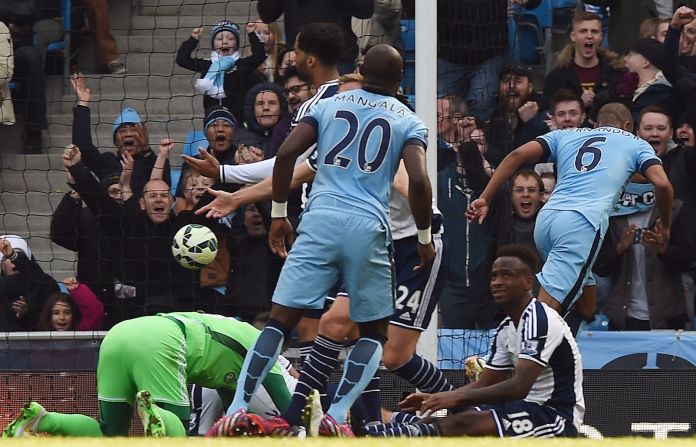 Fernando doubled City's lead before halftime.