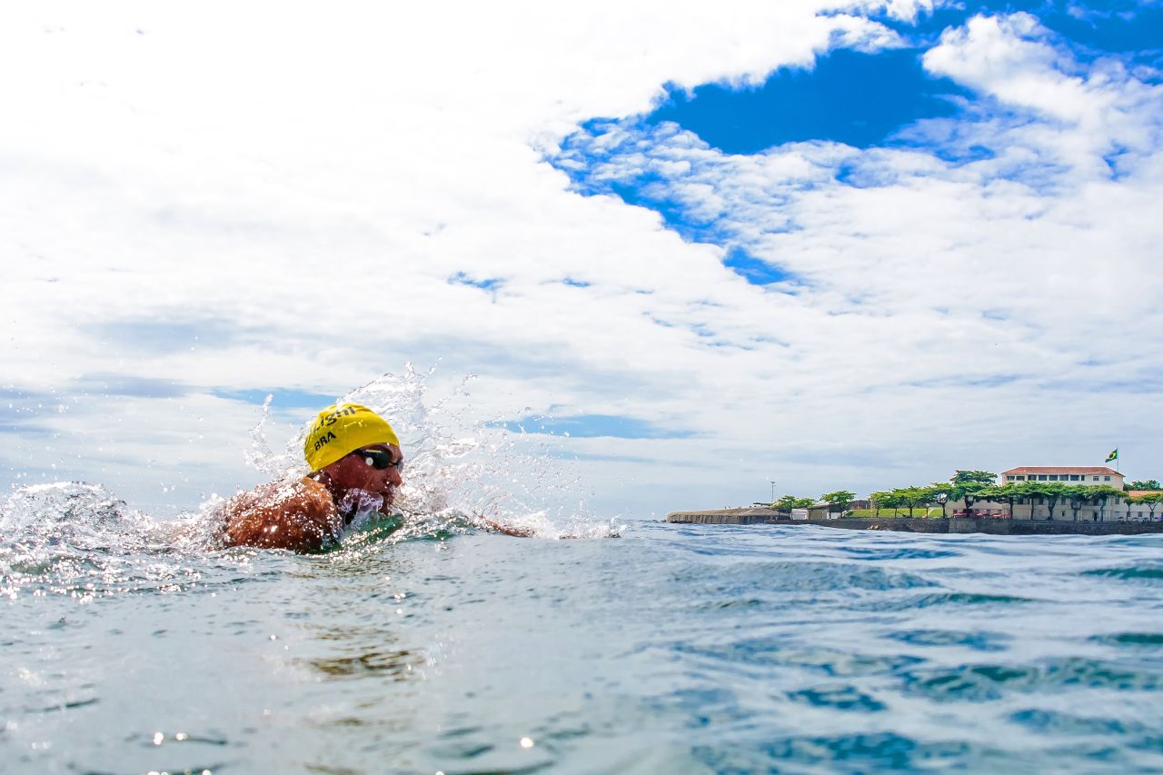 Brazil can more than double its best-ever previous Olympic performance, according to Infostrada, which awards gold to Brazilian open-water swimmer Ana Marcela Cunha. 