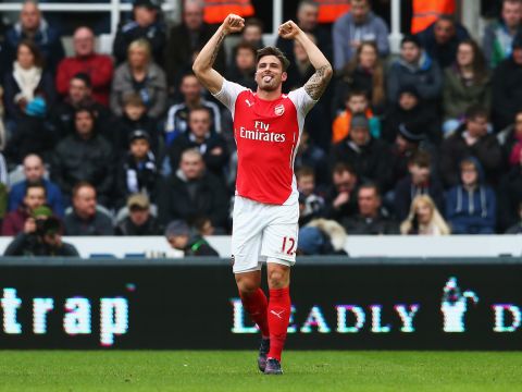Elsewhere in England on Saturday, Olivier Giroud continued his impressive run of form. The Frenchman scored twice as Arsenal overcame Newcastle United 2-1.