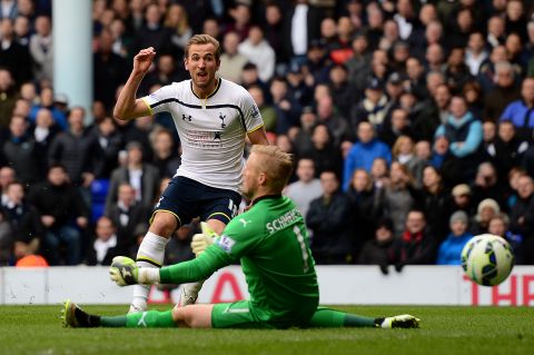 Another North London striker on a hot streak is Harry Kane. The Spurs starlet fired a hat-trick in his side's 4-3 victory at home to Leicester City.