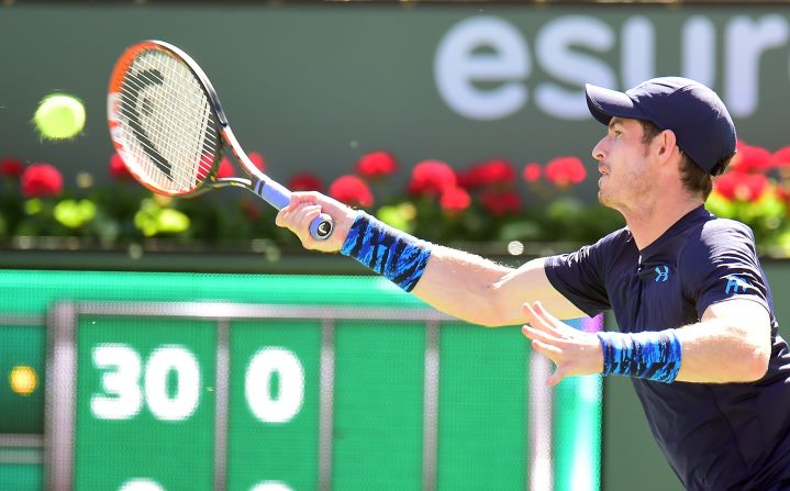 World No.4 Murray struggled to cope with the Serb's searing groundstrokes but his fortunes weren't helped by making 29 unforced errors.