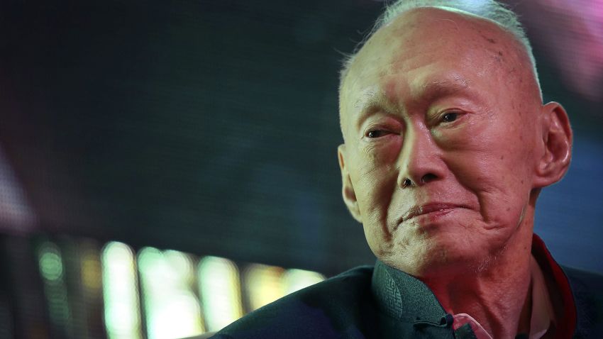  In this March 20, 2013, file photo, Singapore's first Prime Minister Lee Kuan Yew attends the Standard Chartered Singapore Forum in Singapore. The condition of Singapore's 91-year-old founding father, Lee Kuan Yew, has deteriorated further at the hospital where he's been treated for about six weeks, the government said Wednesday, March 18, 2015.