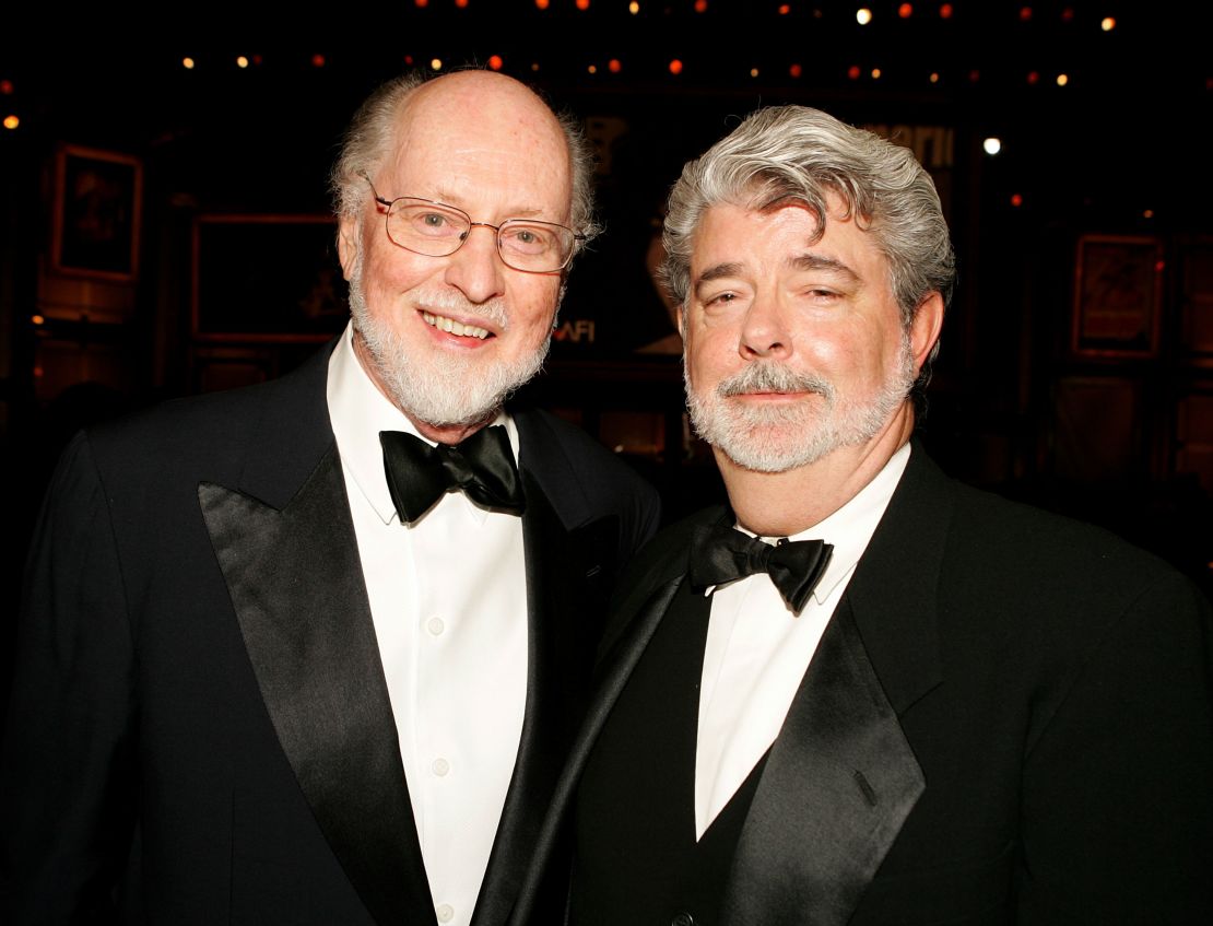 John Williams and George Lucas.
