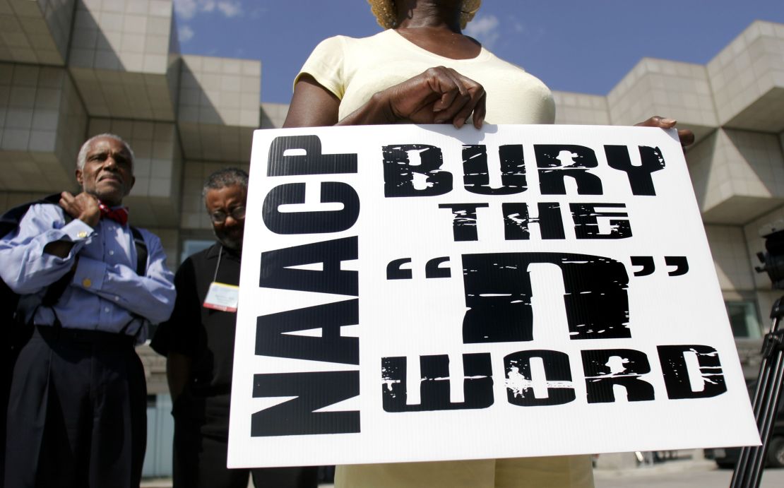 A mock funeral to symbolically bury the 'N-word' was held at the NAACP National Convention in 2007 in Detroit. It was part of the NAACP 'STOP' campaign which aimed to eliminate the negative portrayal of African Americans in the media. 
