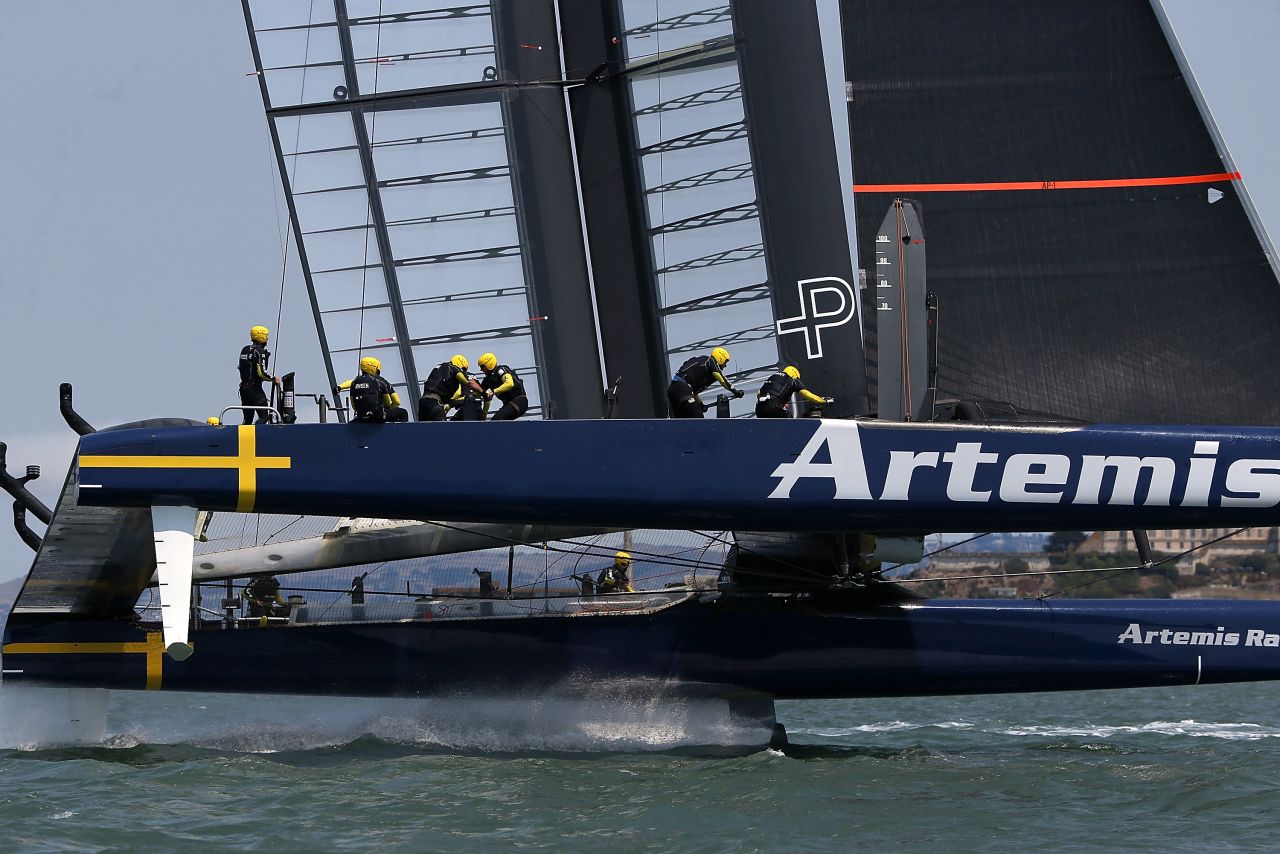 Simpson tragically died two years ago during a training exercise in San Francisco Bay for the 2013 America's Cup, as a crew member for Percy's Artemis Racing entrant.