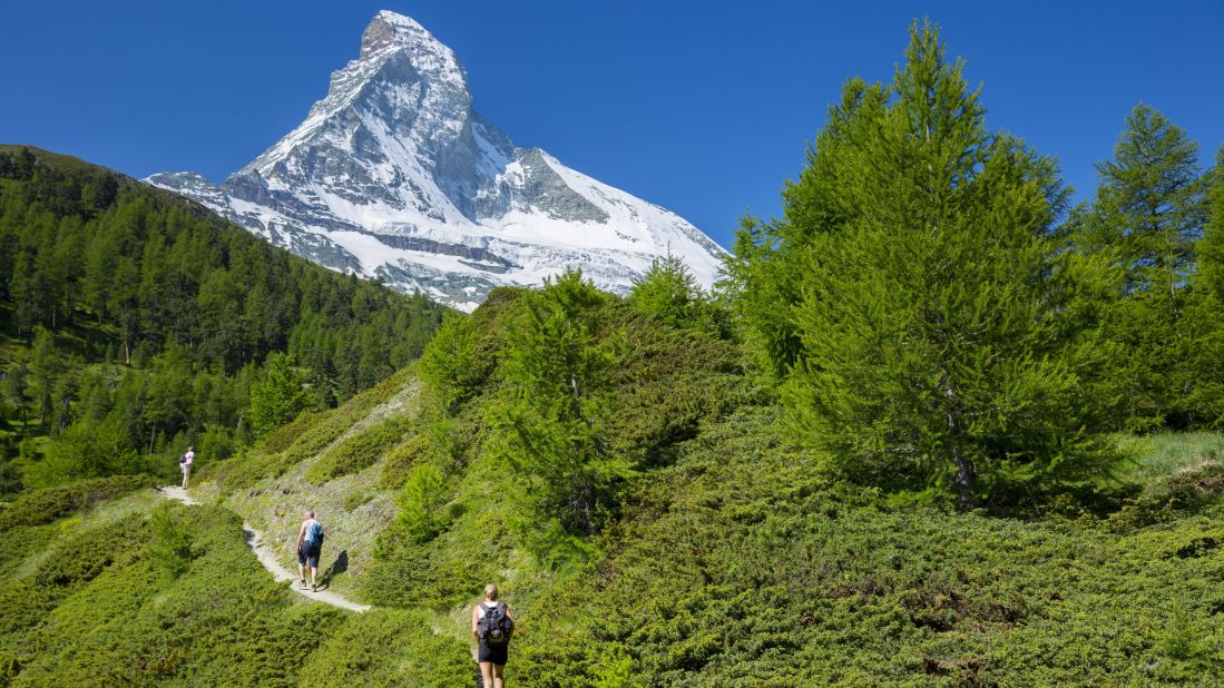 The famous Matterhorn no doubt helped Zermatt, Switzerland break into the top 25 this year. 
