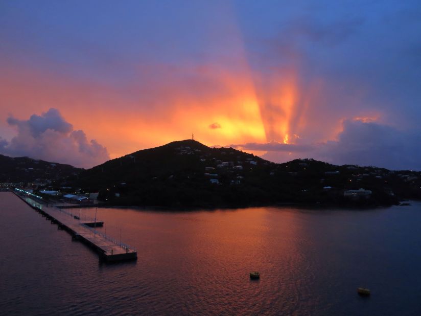 St. Thomas is one of three Caribbean islands purchased by the United States from Denmark in 1917 to become the United States Virgin Islands. <a href="http://ireport.cnn.com/docs/DOC-1220061">iReporter Faith Konidaris</a>, her mother and her 11-year-old daughter visited St. Thomas on a Disney cruise in 2014. "The local people of St. Thomas were very laid back, friendly and proud of their beautiful island," she wrote.
