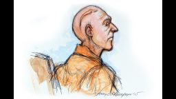 A sketch shows Robert Durst as he appeared in court Monday. 