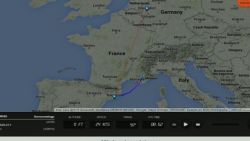 germanwings flight path