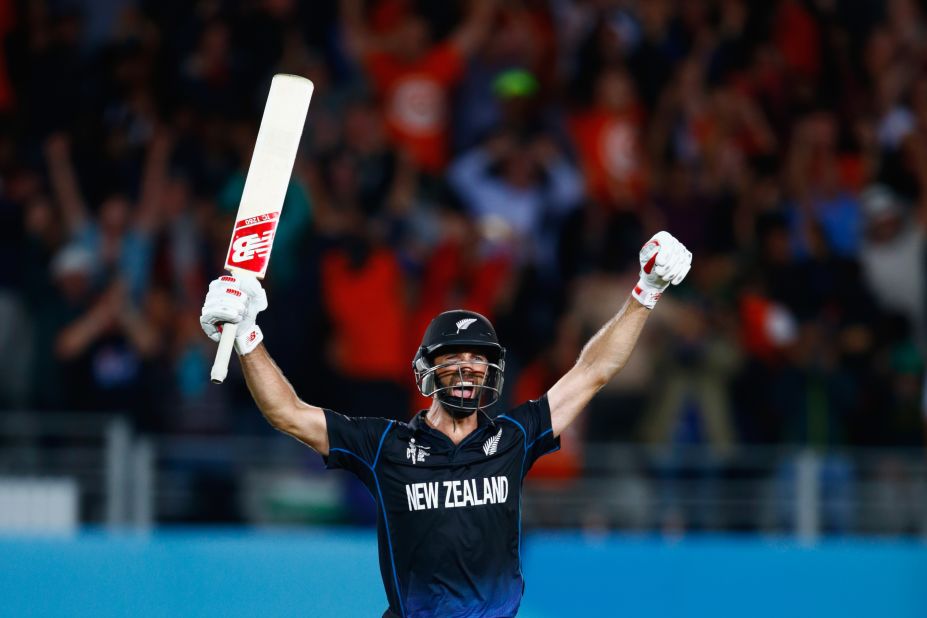 Grant Elliott was the hero as New Zealand booked a place in the cricket World Cup final for the first time ever, edging out South Africa in a thrilling encounter.