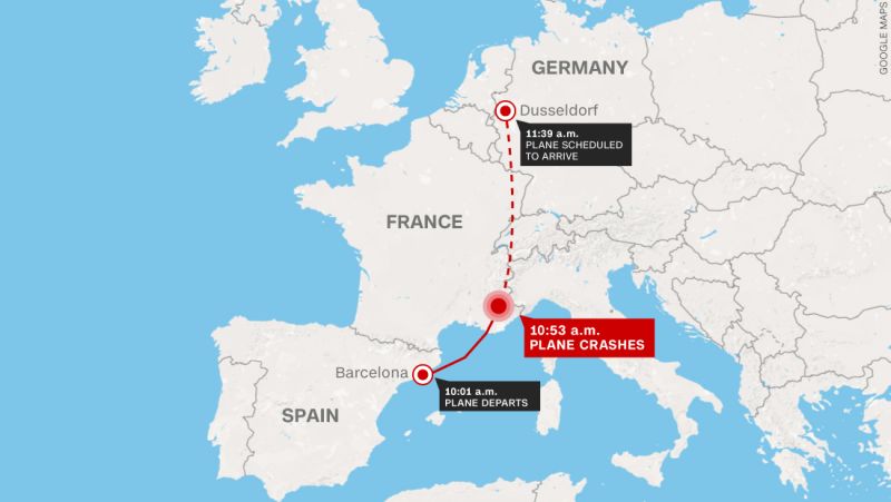 Germanwings crash Plane obliterated CNN