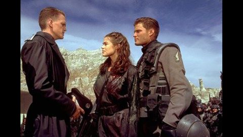 <strong>"Starship Troopers" (1997)</strong>: This sci-fi about humans in a battle with giant alien bugs has become a cult classic. <strong>(Hulu) </strong>