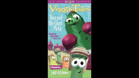 <strong>"VeggieTales: Dave and The Giant Pickle" (1996)</strong>: The biblical story of David and Goliath is told using a cast of animated vegetables. <strong>(Hulu) </strong>
