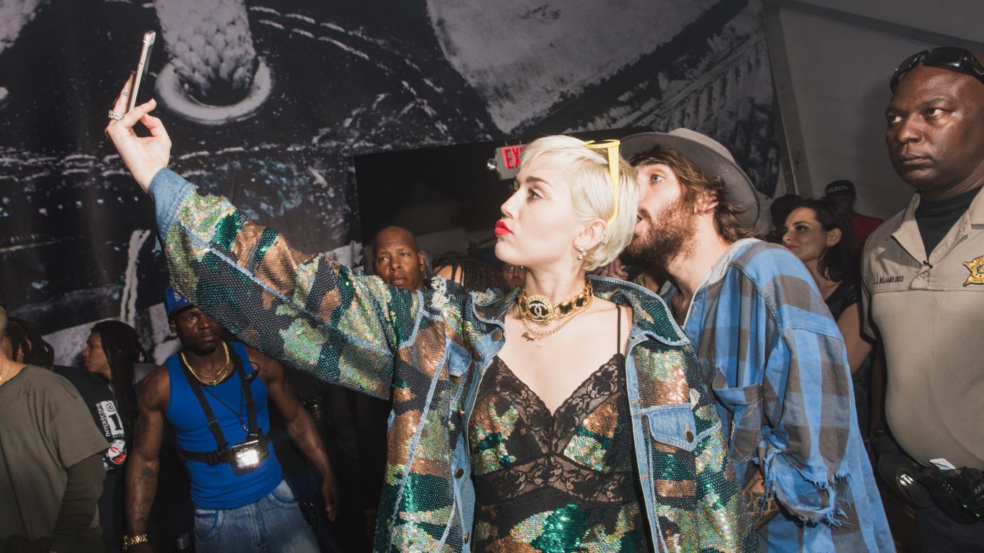 Singer Miley Cyrus attends an event Thursday, March 19, at the South by Southwest Festival in Austin, Texas.