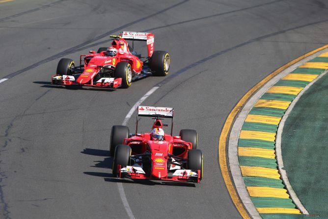 They have made an encouraging start together, with former Red Bull star Vettel winning in Malaysia and earning two other podium placings, while Raikkonen was second in Bahrain. 