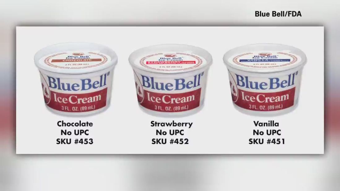 Blue Bell Ice Cream voluntarily recalled all of its products made at all of its facilities, the company said in <a href="http://www.bluebell.com/the_little_creamery/press_releases/all-product-recall" target="_blank" target="_blank">an April 2015 news release</a>. The products, which included ice cream, frozen yogurt, sherbet and other frozen delights, were potentially contaminated with listeria. Listeria is rare, but <a href="http://www.cdc.gov/features/vitalsigns/listeria/" target="_blank" target="_blank">it's still the third-ranking cause of death</a> from food poisoning in the United States.