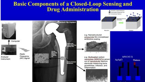 Dr Webster said nanomaterials on implants that could control biological events was not far away. "We are just on the edge of a whole big effort in terms of developing sensors out of nanomaterials that can do that," he said.<br />