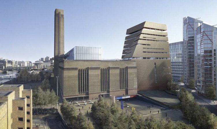 The <a href="http://www.tate.org.uk/about/projects/tate-modern-project" target="_blank" target="_blank">Tate Modern's expansion </a>is well underway and will be completed at the end of 2016. Designed by the same architects who renovated the original building, <a href="http://www.herzogdemeuron.com/index.html" target="_blank" target="_blank">Herzog & De Meuron</a>, it will sit to the south of the main complex and will rise 65 meters, matching the iconic chimney.