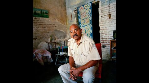Juan Sancez was a teacher for 40 years before retiring in Camaguey.