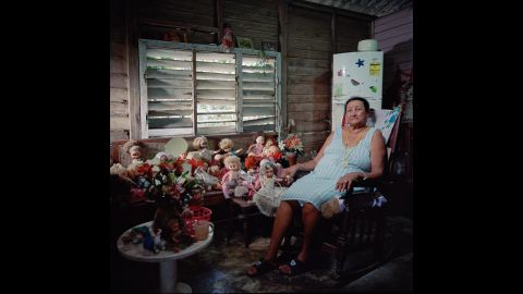 Inside a house in Baracoa, Cuba.