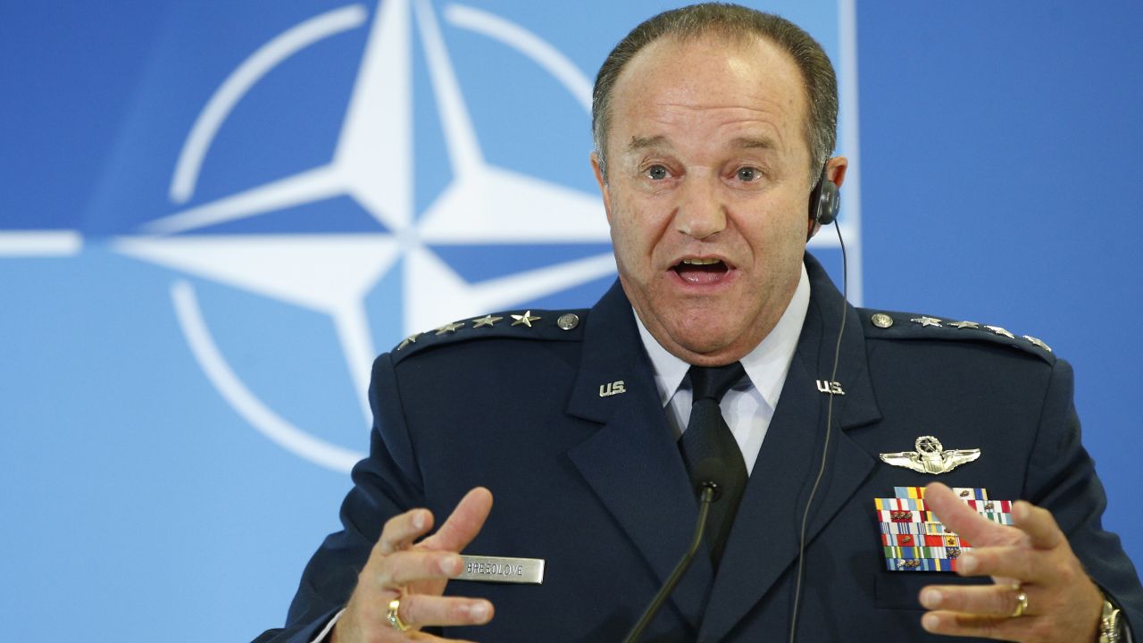 NATO Supreme Allied Commander Europe U.S. Gen. Philip M. Breedlove also spoke at Georgia Tech on May 2. 