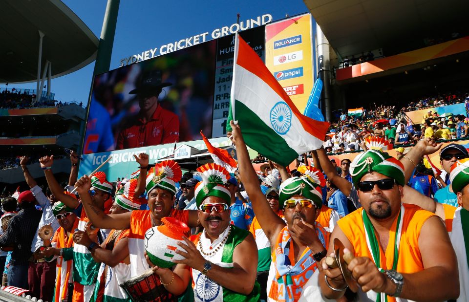 According to the ICC website India were the trending team on Twitter with over 11.5 million tweets sent during the match.