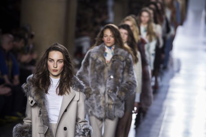 Arcadia Group, which owns Topshop, has a strict no-fur policy. Their <a href="index.php?page=&url=https%3A%2F%2Fwww.arcadiagroup.co.uk%2Ffashionfootprint%2Ffashion-footprint-faqs" target="_blank" target="_blank">sourcing standards</a> also require that any leathers, skins and feathers used "must only be obtained as a by-product and not be the sole purpose of the slaughter of an animal."