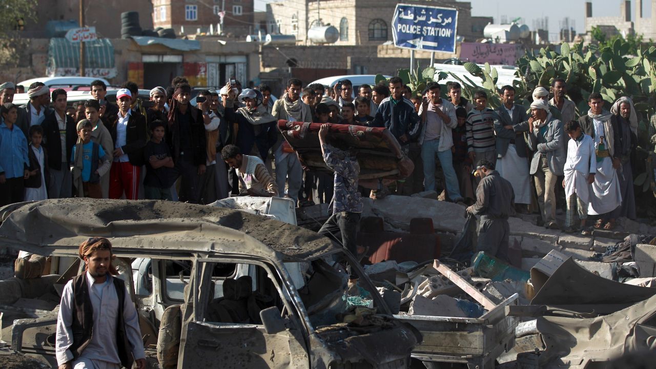 yemen saudi strike