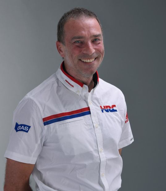 Italian Livio Suppo -- a former Ducati team boss -- now works with MotoGP favorite Marquez in his role as Honda team principal.
