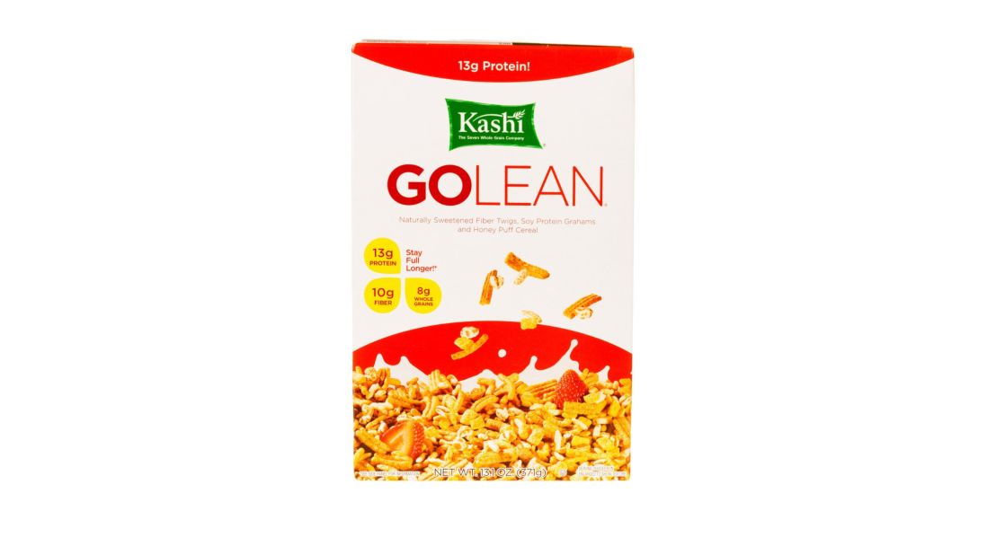 Kashi GoLean cereal has 10 grams of fiber per serving. 