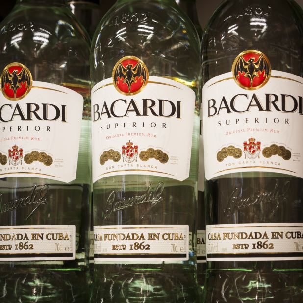 <strong>4. Bacardi rum. </strong>US retail sales in 2014: $204 million. 