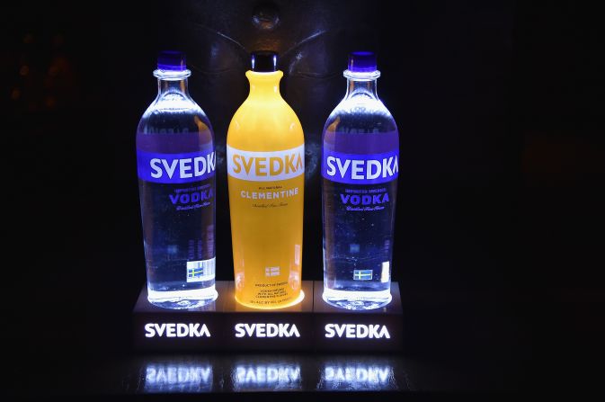 <strong>10. Svedka vodka. </strong>US retail sales in 2014: $101 million. 