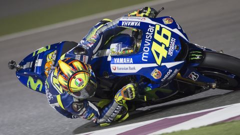Valentino Rossi was at his spectacular best to win the 2015 opener in Qatar.