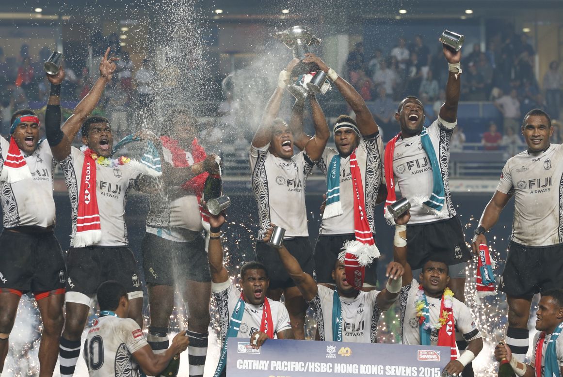 The Fiji team took home the champion title for a record 15th time on Sunday, March 29 beating New Zealand 33-19.