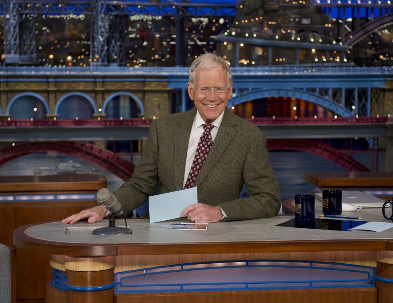 David Letterman was the Grand Old Man of Late Night -- but he's now left the stage (and desk, chair and mic combination) to his younger colleagues. He <a href="http://www.cnn.com/2015/05/21/entertainment/david-letterman-reaction-feat/">signed off May 20, 2015.</a>