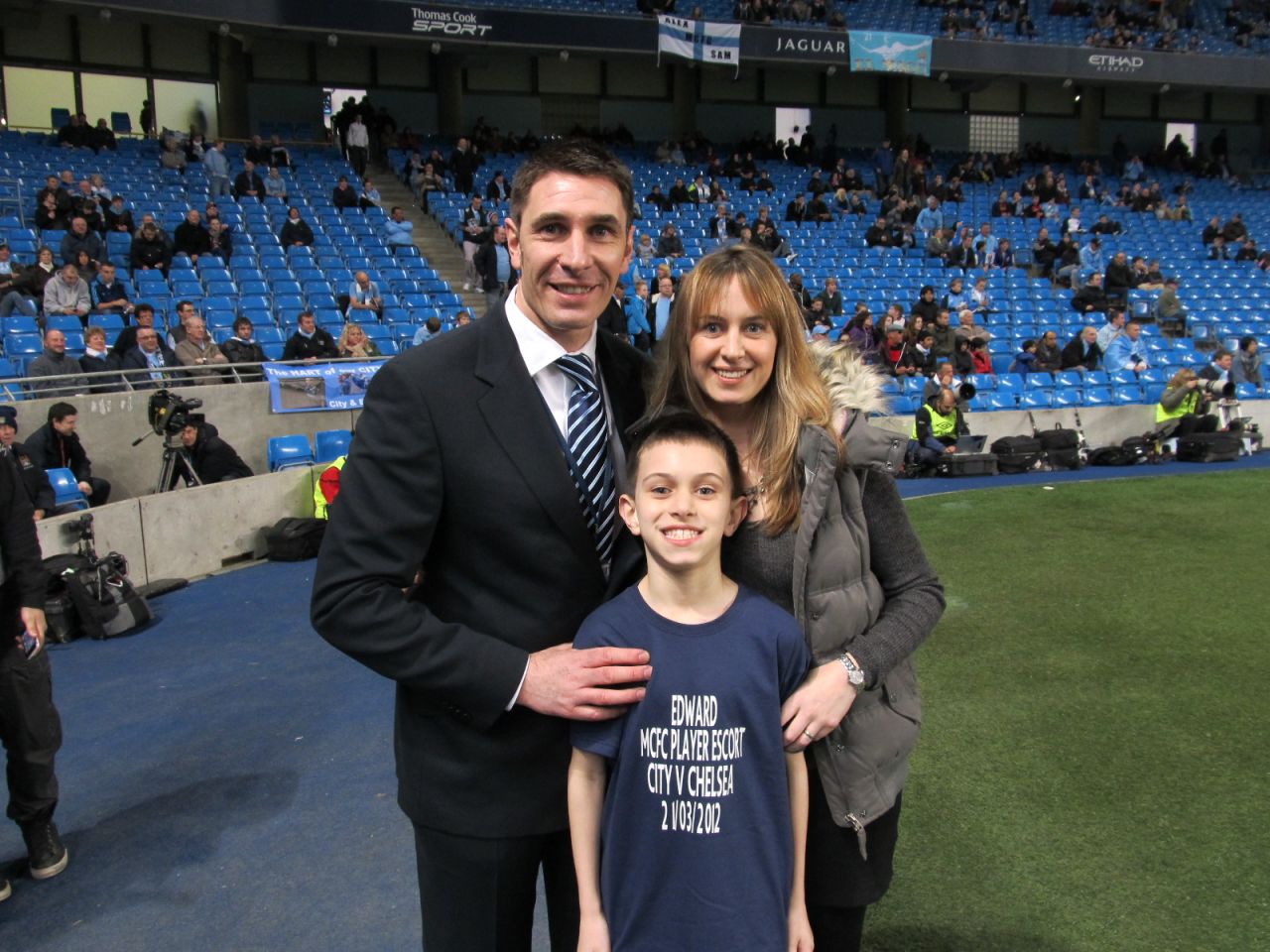 Edward Lake was diagnosed with autism very early on. His parents, former Manchester City player Paul and his mother Joanne, have been campaigning for greater awareness.