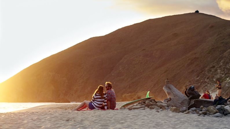 Pfeiffer Beach is a hard-to-access but beautiful stretch of sand in the mountainous Big Sur region of California's Central Coast area. 