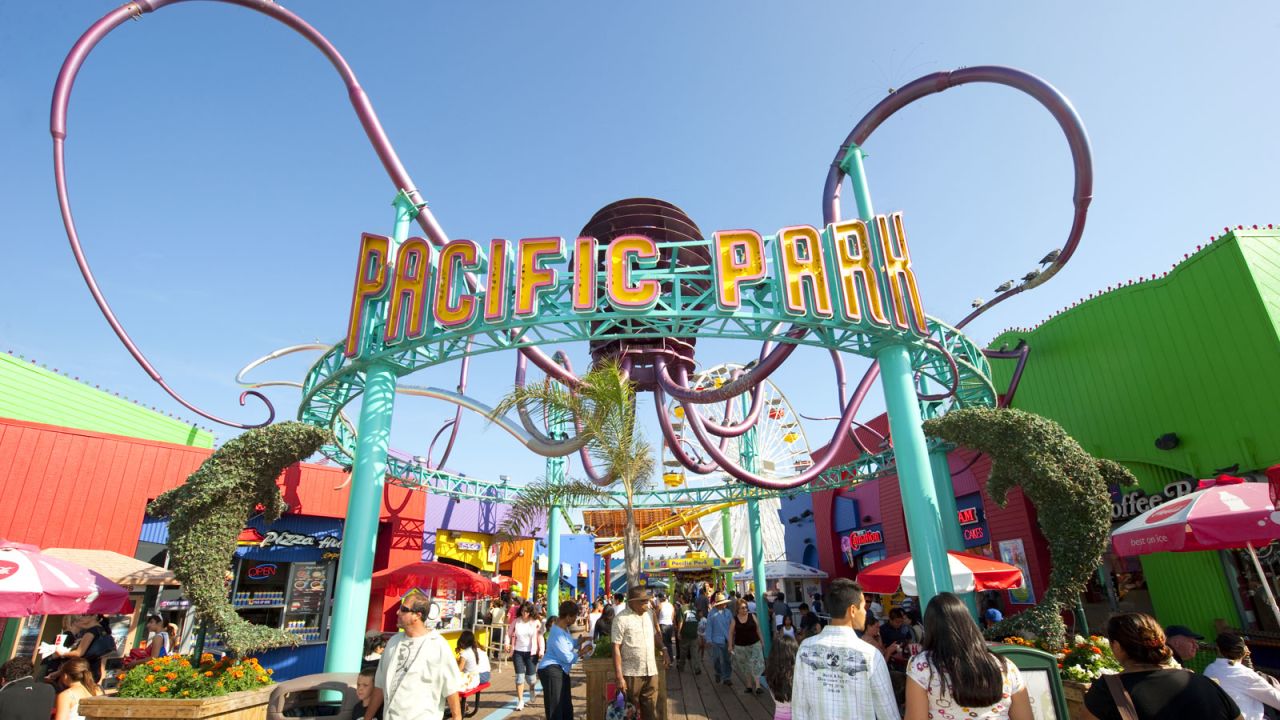 The Santa Monica Pier has everything from a trapeze school to an aquarium.