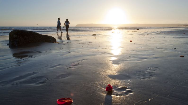 San Diego alone has 70 miles of shoreline, ranging from flat, golden beaches to rocky shorelines and powerful surfing swells.